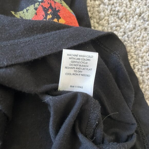 STYLEMINT Black Southwestern Size 2 Medium by Mary Kate & Ashley Olsen Y2K Top - Picture 4 of 6